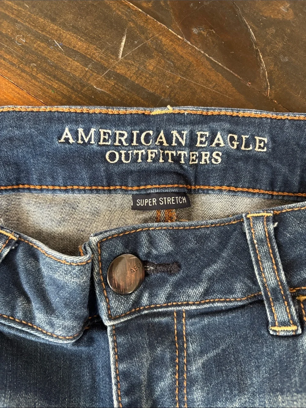American Eagle Outfitters Hi Rise Shortie Super Stretch